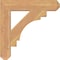 Ekena Millwork Merced Craftsman Smooth Bracket, Western Red Cedar, 3 1/2"W x 20"D x 20"H BKT04X20X20MRC04SWR - alternate 3